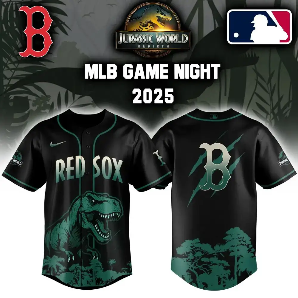 Boston Red Sox Mlb X Bluey And Bingo Special Edition Jersey Image