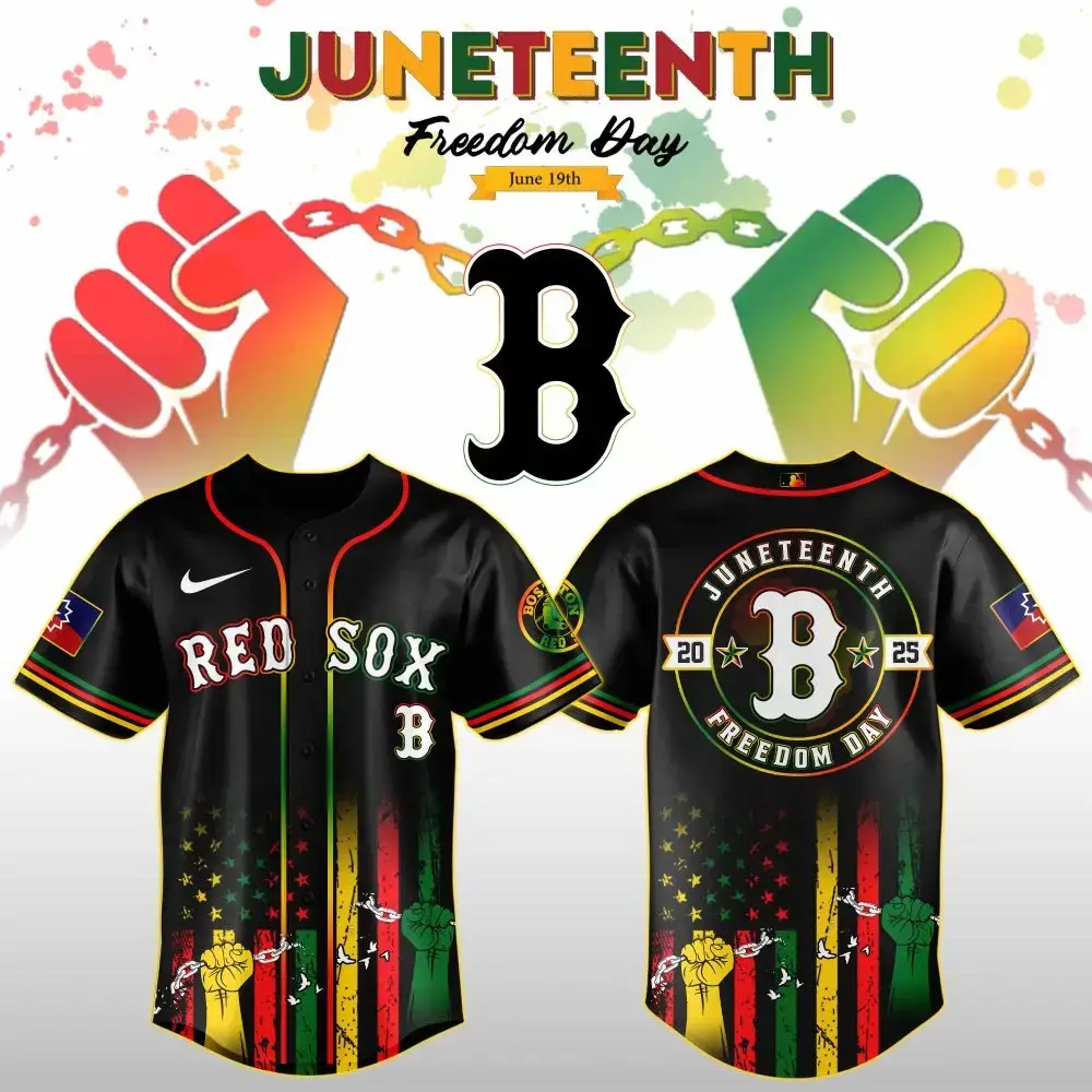 Boston Red Sox Mlb X Juneteenth Day Jersey Edition Jersey Image