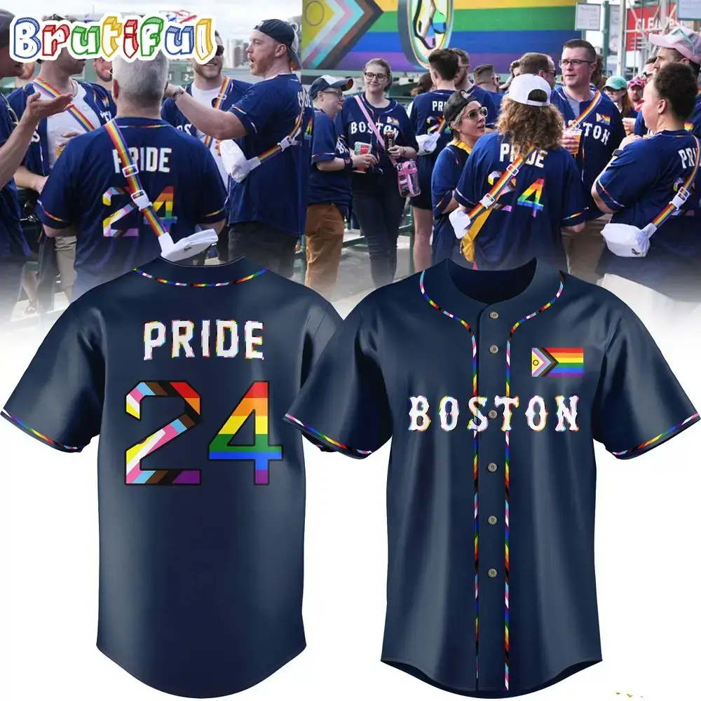 Boston Red Sox Pride Night 2024 Jersey Shirt, Boston Red Sox Pride Lgbt Shirt Image