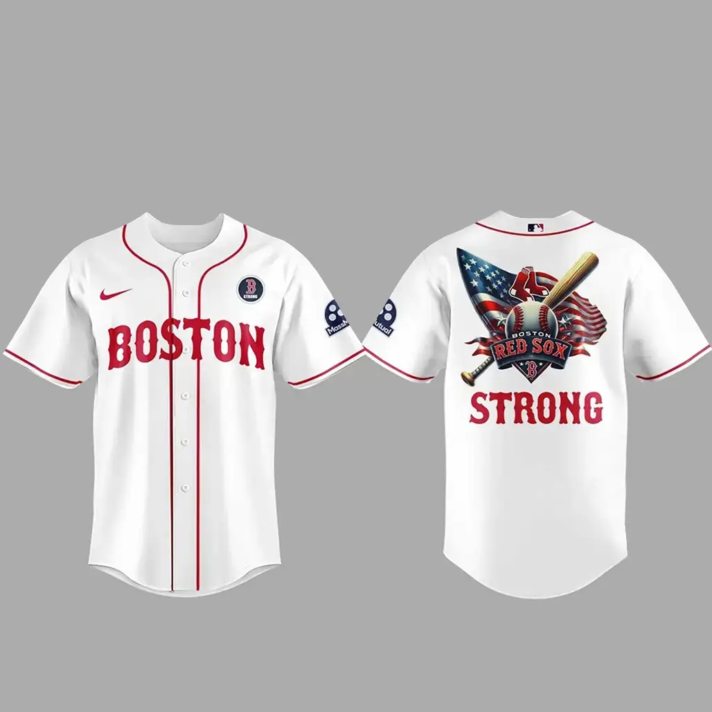 Boston Red Sox Strong 2026 Baseball Jersey Image