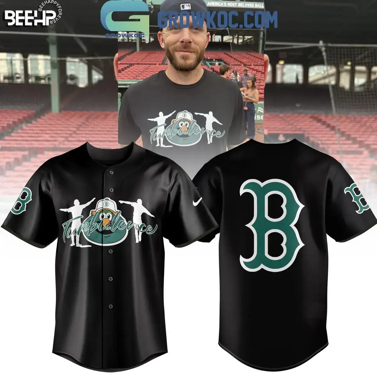Boston Red Sox Turbulence Jersey Image