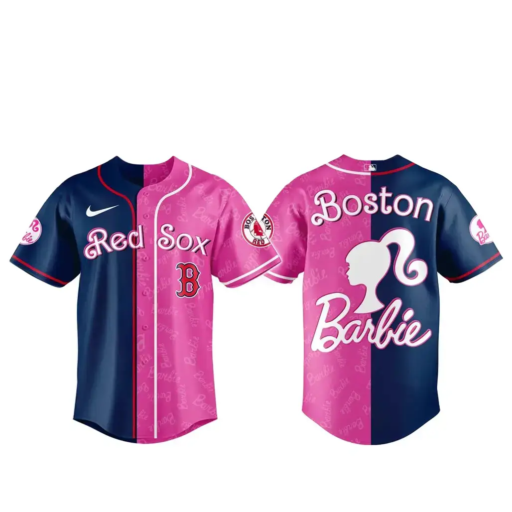 Boston Red Sox x Barbie Night Game 2026 Baseball Jersey Image