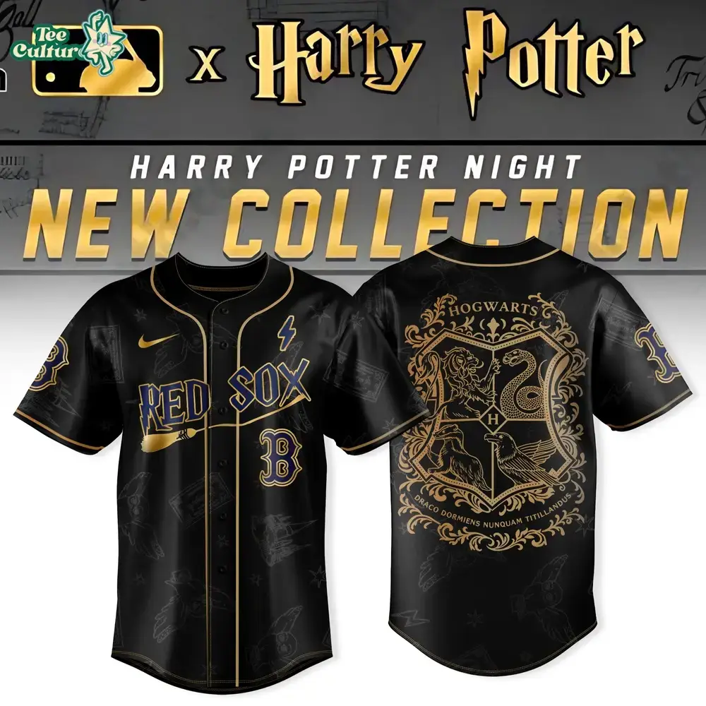 Boston Red Sox x Harry Potter 25 Years of Magic Wizard Night Jersey Image
