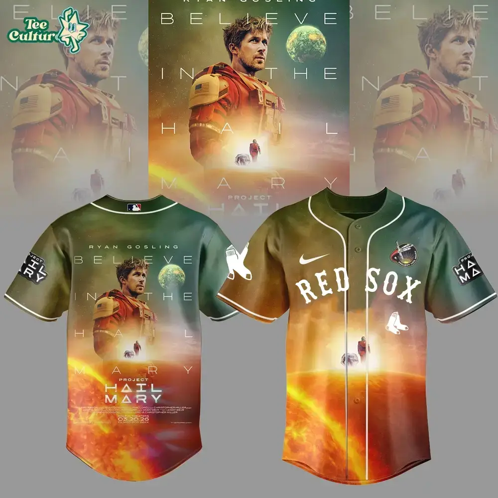 Boston Red Sox x Project Hail Mary 2026 Special Edition Jersey Image
