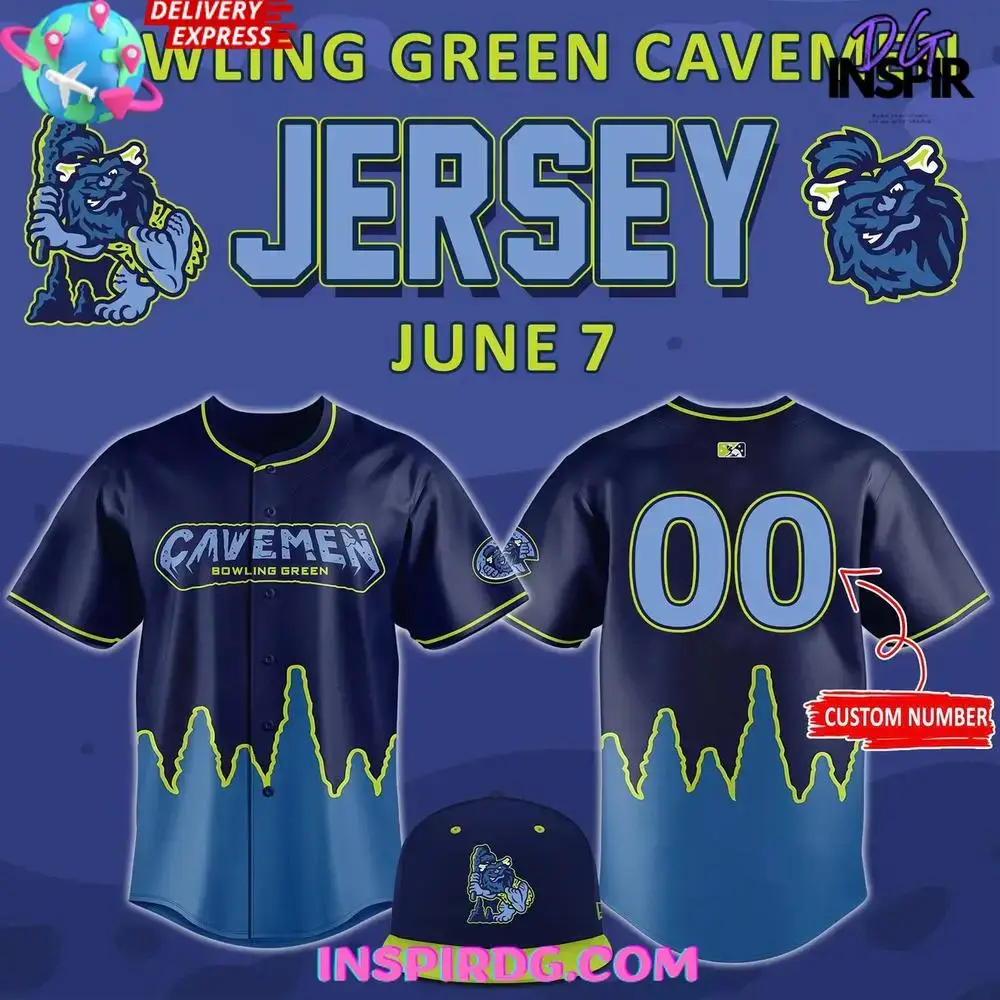 Bowling Green Cavemen 2025 Baseball Jersey Image