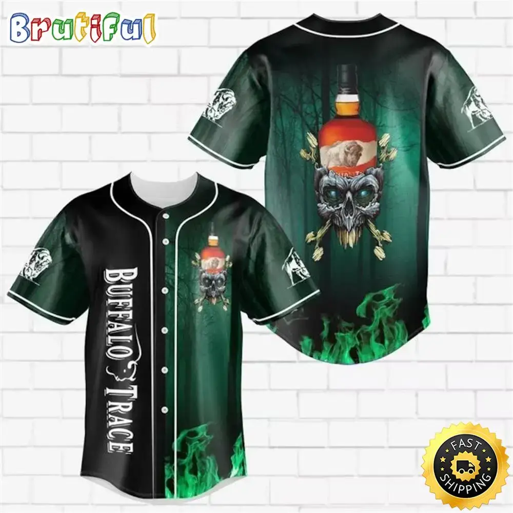 Buffalo Trace Baseball Jersey Shirt Image