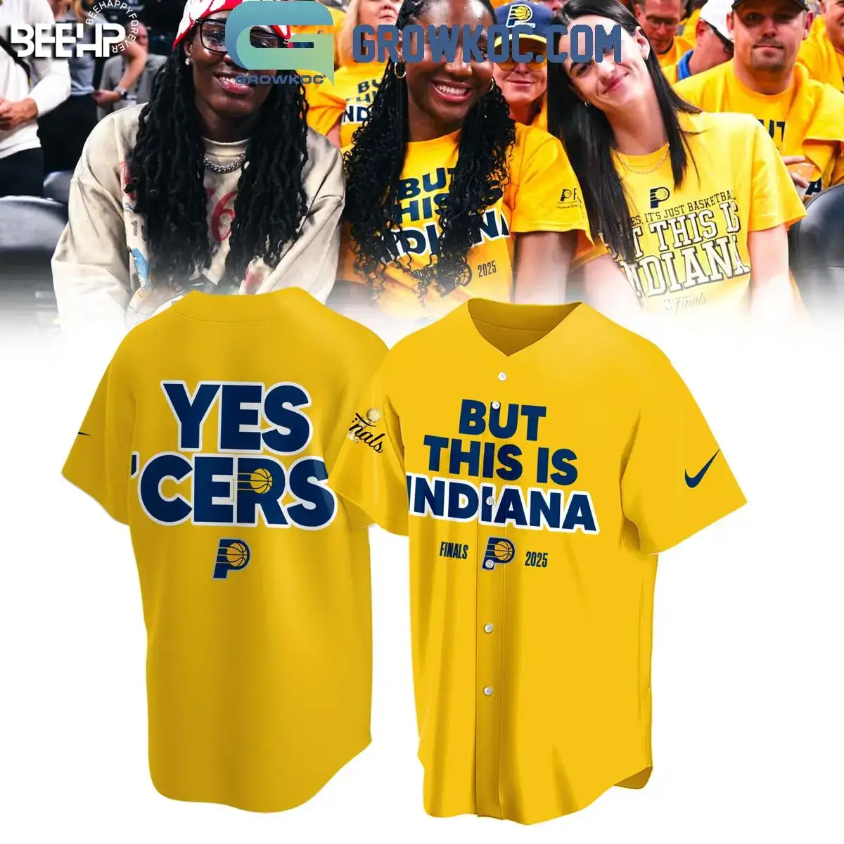 But This Is Indiana NBA Finals 2025 Yes Cers Baseball Jersey Image