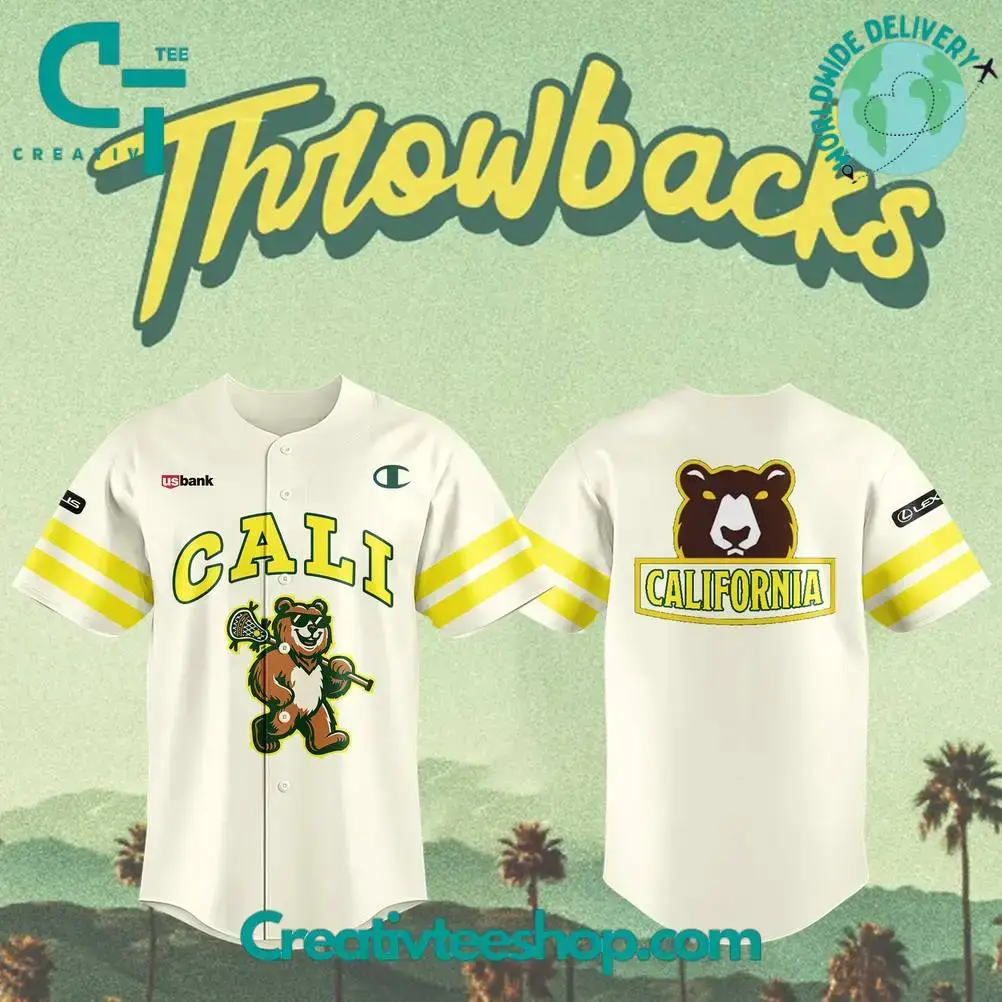 California Redwoods Throwbacks Special Baseball Jersey Image