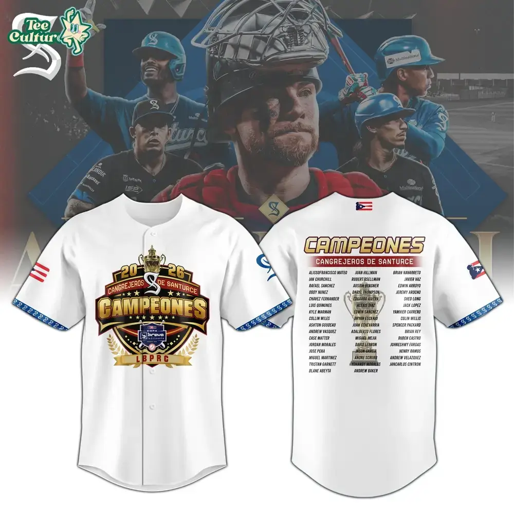 Cangrejeros Special “Campeón de la LBPRC” 2026 Limited Edition Jersey Image
