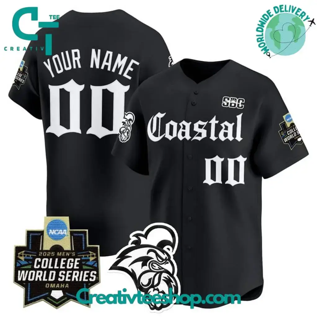 Carolina Chanticleers 2025 World Series Gothic Coastline Edition Special Baseball Jersey Image