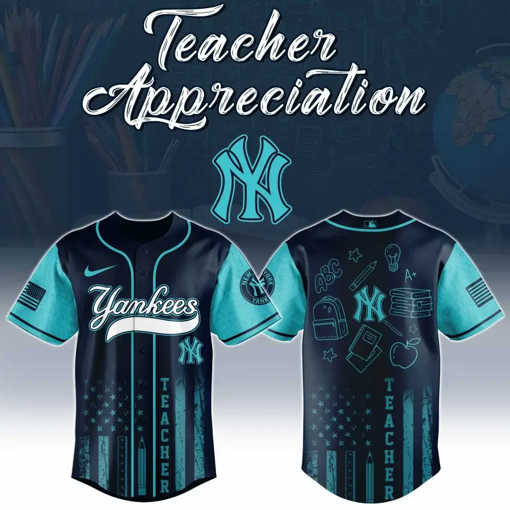 Celebrate Educators: Yankees Teacher Appreciation Jersey – Unique Gift For Baseball Fans! Image