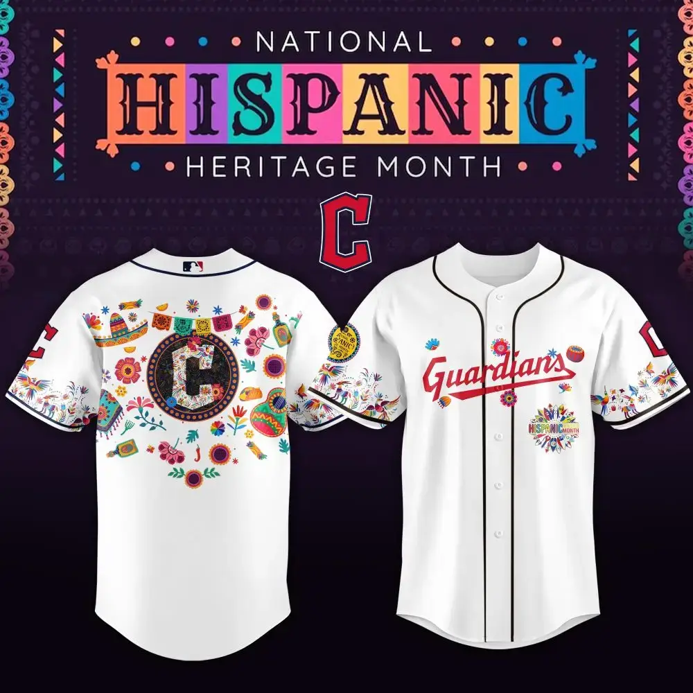 Celebrate Hispanic Heritage Month: Limited Edition Guardians Baseball Jersey Image