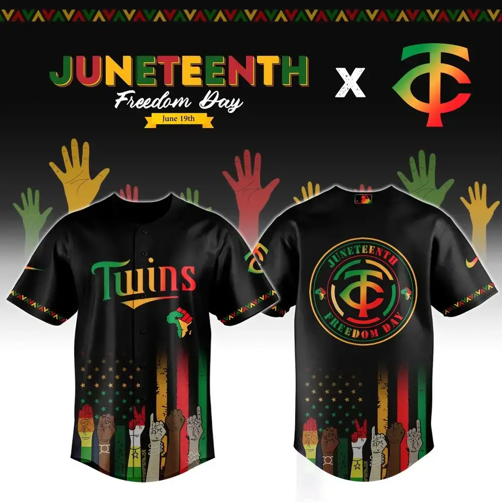 Celebrate Juneteenth In Style: Limited Edition Freedom Day Jersey – Vibrant Design & Comfort! Image