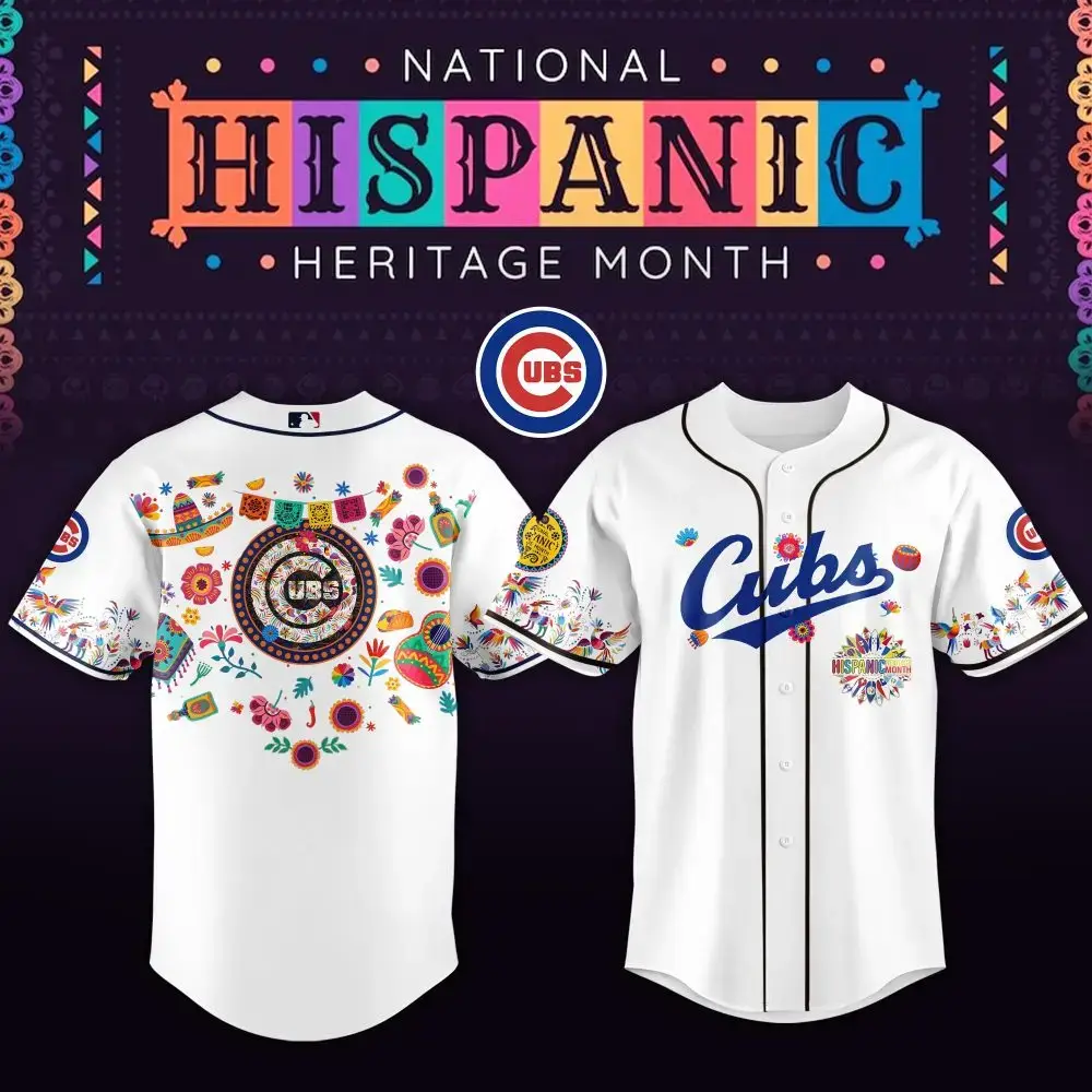 Celebrate National Hispanic Heritage Month With Cubs Limited Edition Jersey - Vibrant Design! Image
