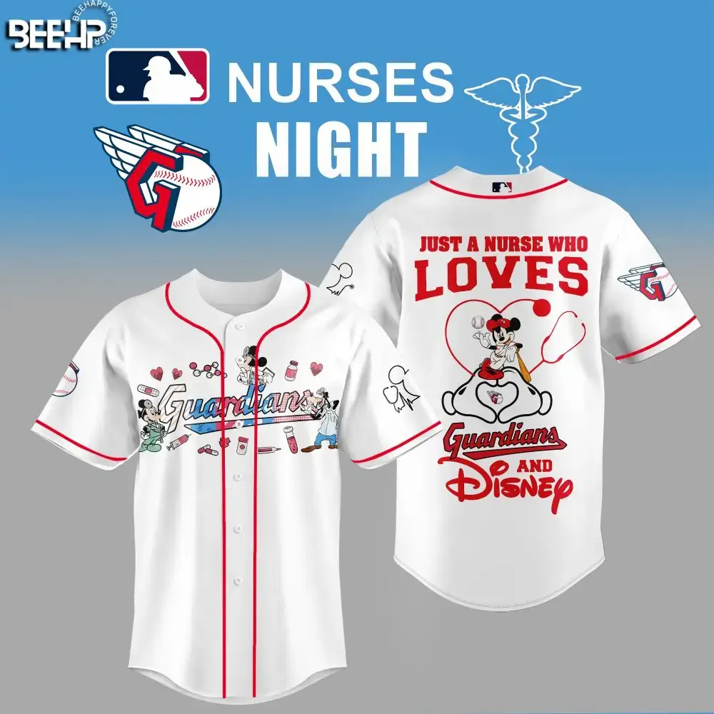 Celebrate Nurses Night: Guardians & Disney Baseball Jersey - Perfect Gift For Nurses! Image