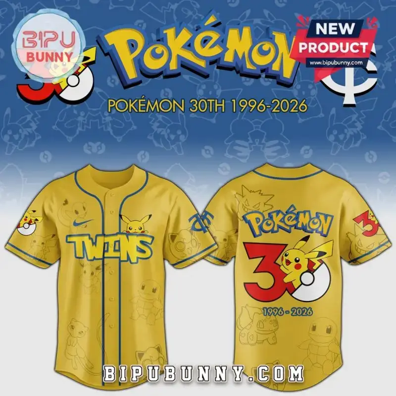 Celebrate Pokémon 30Th Anniversary With Limited Edition Jersey – Pikachu & Friends Design! Image