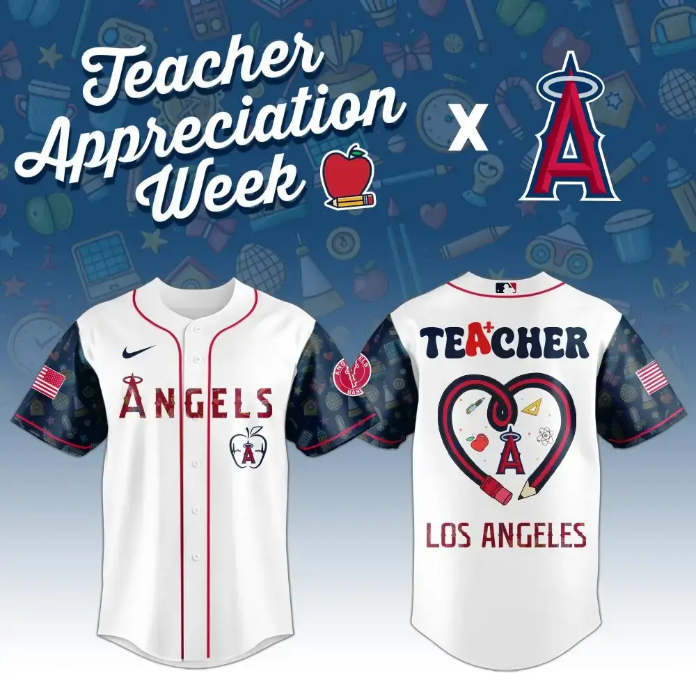 Celebrate Teacher Appreciation Week: Exclusive Los Angeles Angels Jersey ?? #Teacherlove Image
