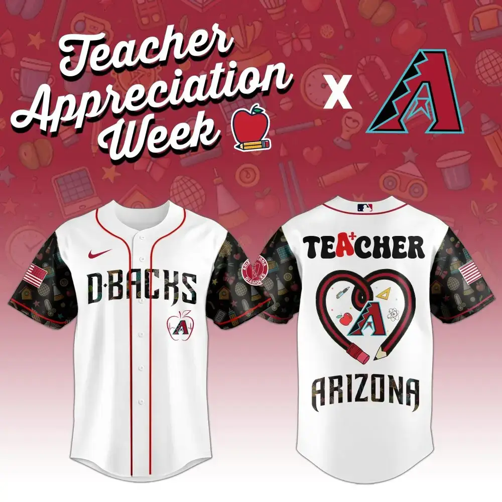 Celebrate Teacher Appreciation Week With D-Backs Jersey - Limited Edition Gift! Image