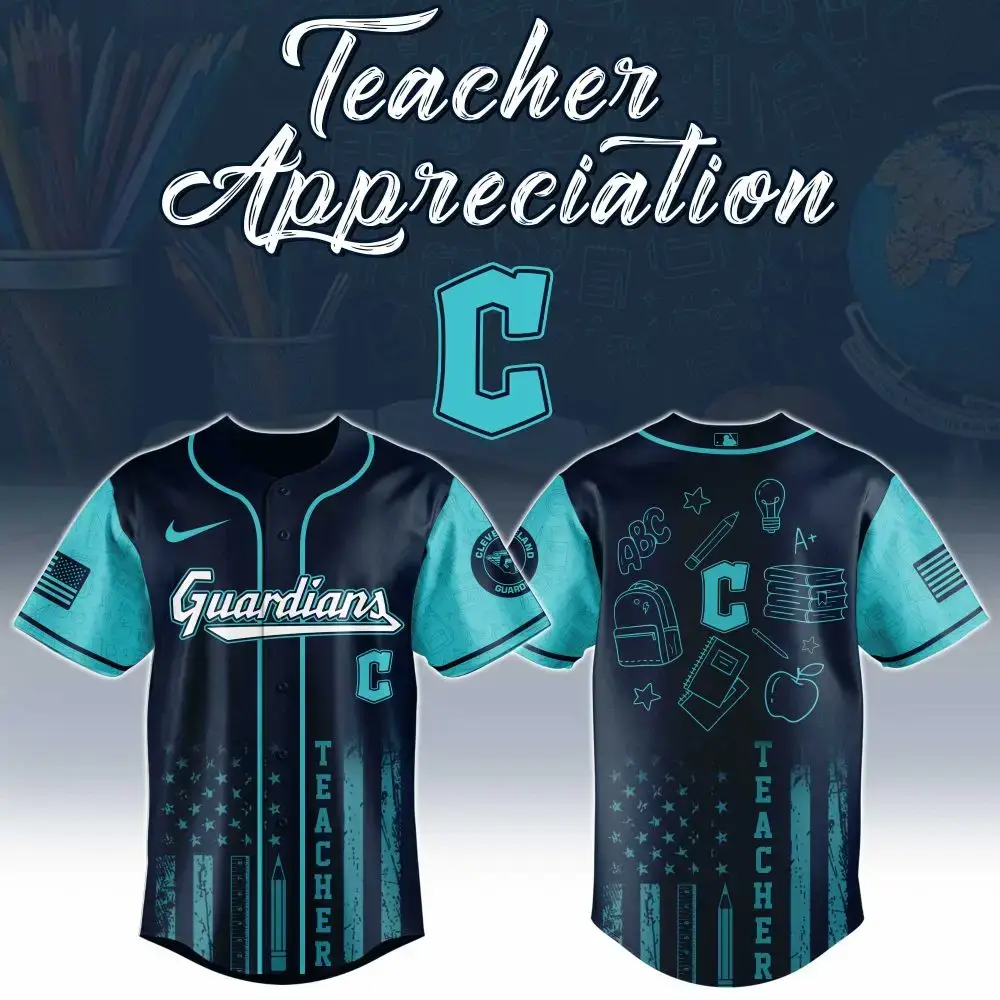 Celebrate Teachers With Customizable Guardians Baseball Jersey – Perfect Gift For Teacher Appreciation! Image