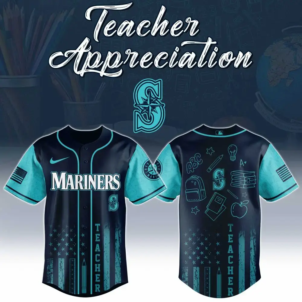Celebrate Teachers With Mariners Appreciation Jersey - Perfect Gift Idea! Image