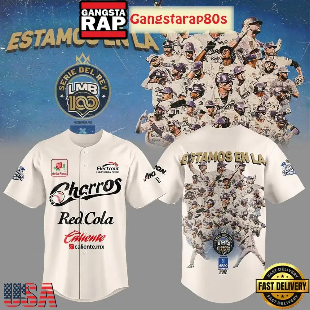 Charros de Jalisco Campeones Zona Norte Baseball Jersey Image