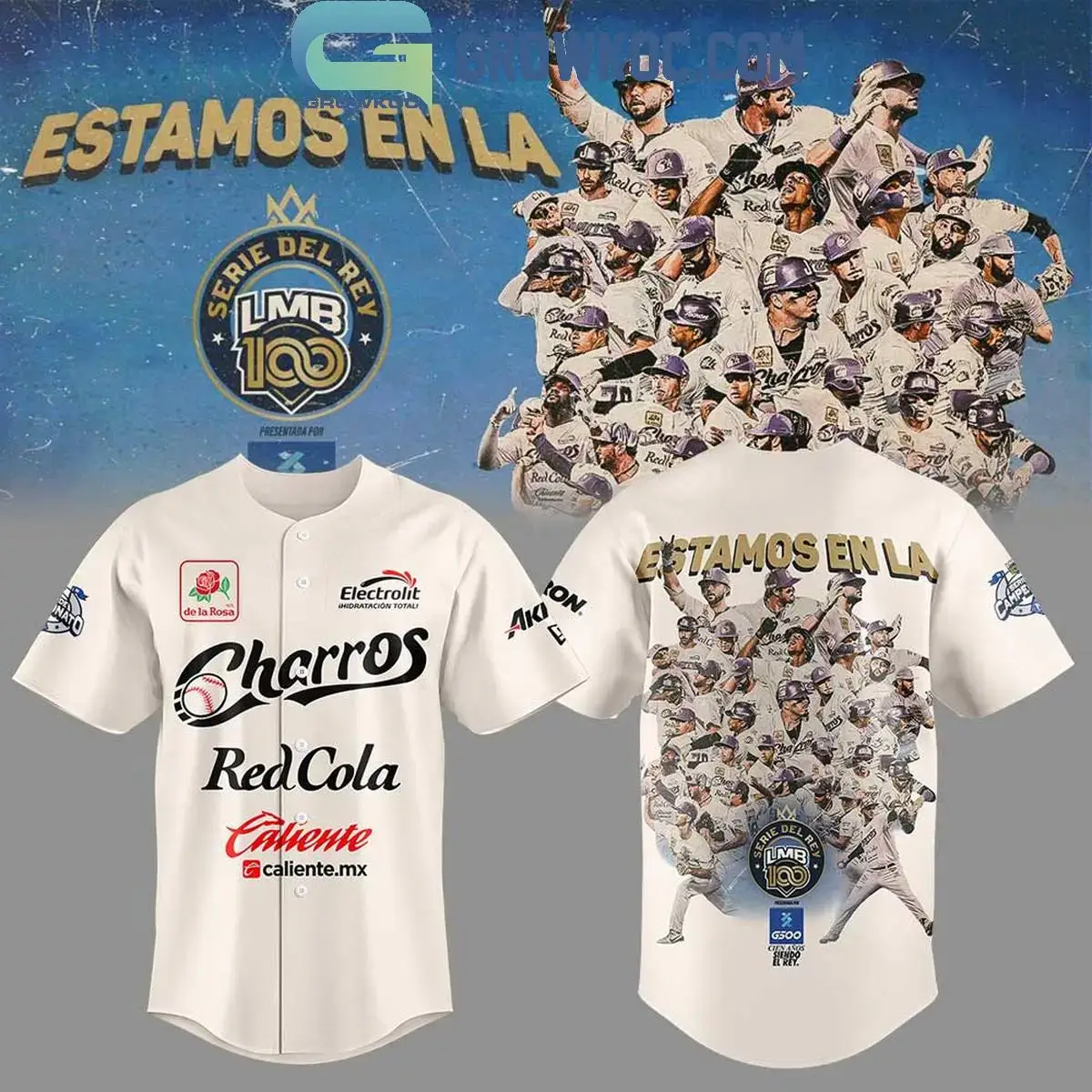 Charros de Jalisco Campeones Zona Norte Jersey Image