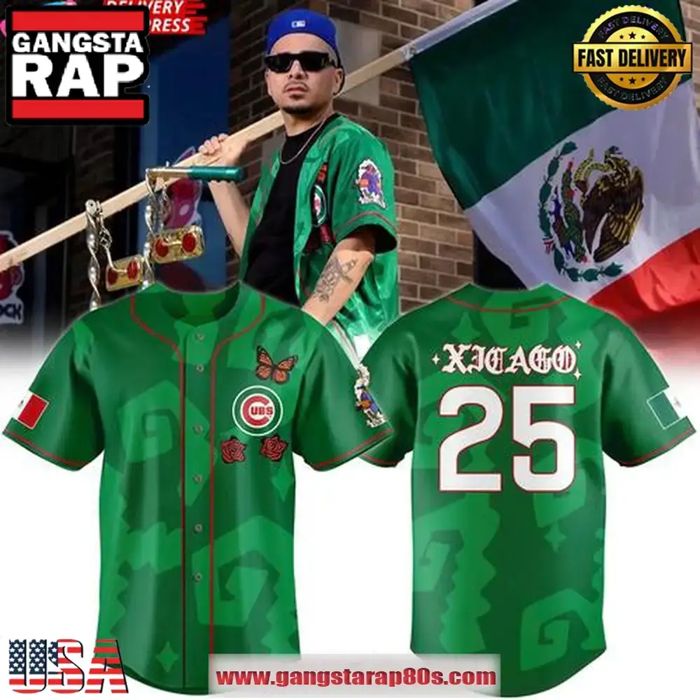Chicago Cubs 2025 Mexico Heritage Night Special Edition Baseball Jersey Shirt Image