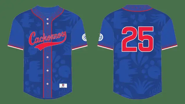Chicago Cubs Hispanic and Latino Heritage Month Celebration 2025 Baseball Jersey Image