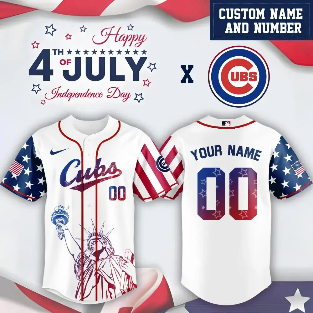 Chicago Cubs Mlb X Bluey And Bingo Special Edition Jersey Image