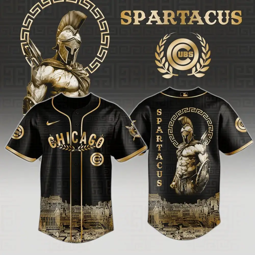 Chicago Cubs Spartacus Jersey - Limited Edition Gladiator Design Image
