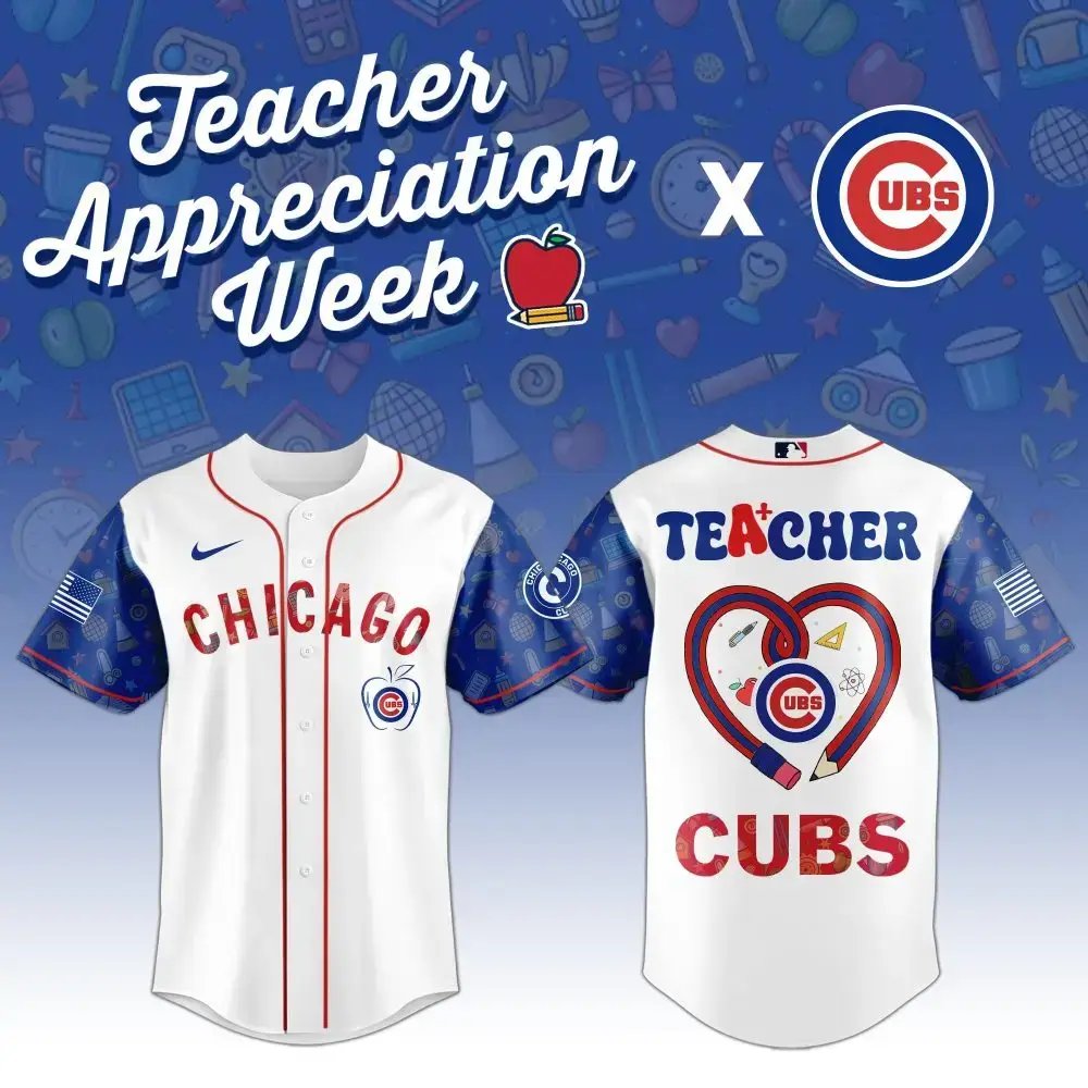 Chicago Cubs Teacher Appreciation Jersey - Celebrate Educators In Style! Image
