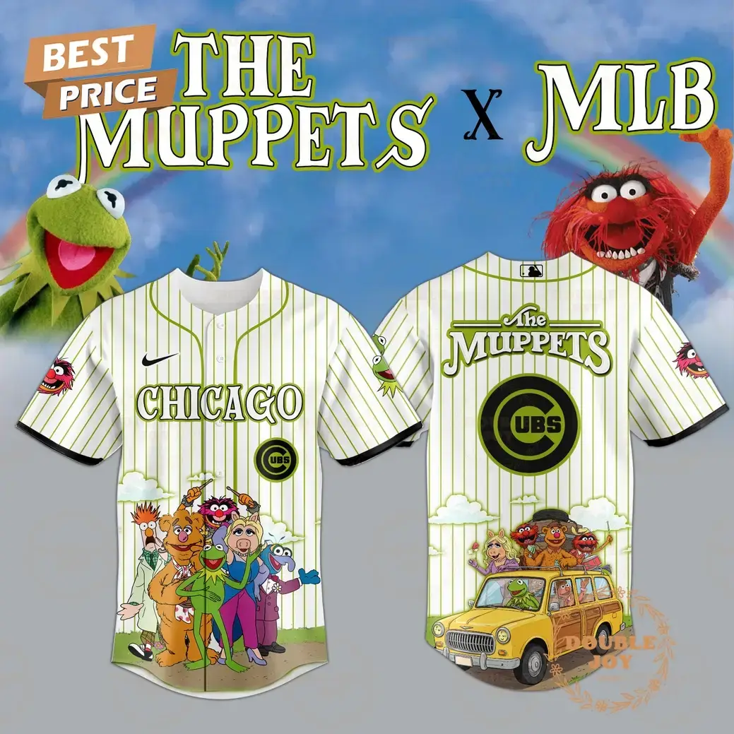 Chicago Cubs The Muppets 2025 Limited Edition Baseball Jersey Image