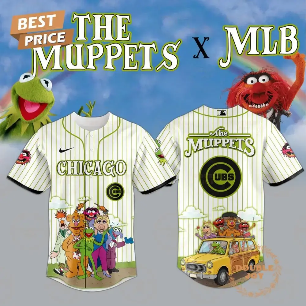 Chicago Cubs The Muppets 2025 Limited Edition Baseball Jersey Image