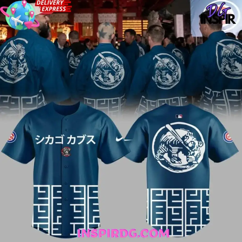 Chicago Cubs Tokyo Series 2025 Limited Baseball Jersey Image