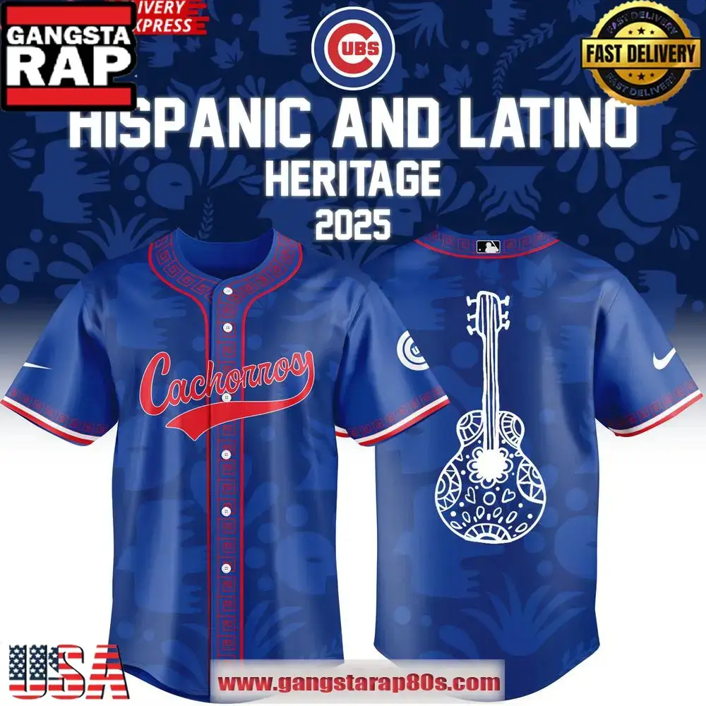 Chicago Cubs x Hispanic and Latino Heritage 2025 Baseball Jersey Shirt Image