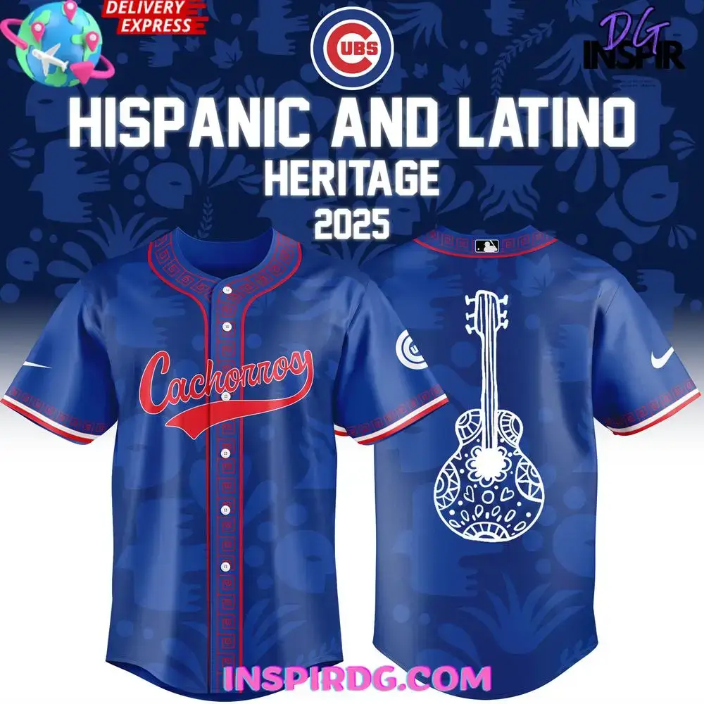 Chicago Cubs X Hispanic And Latino Heritage 2025 Baseball Jersey Image
