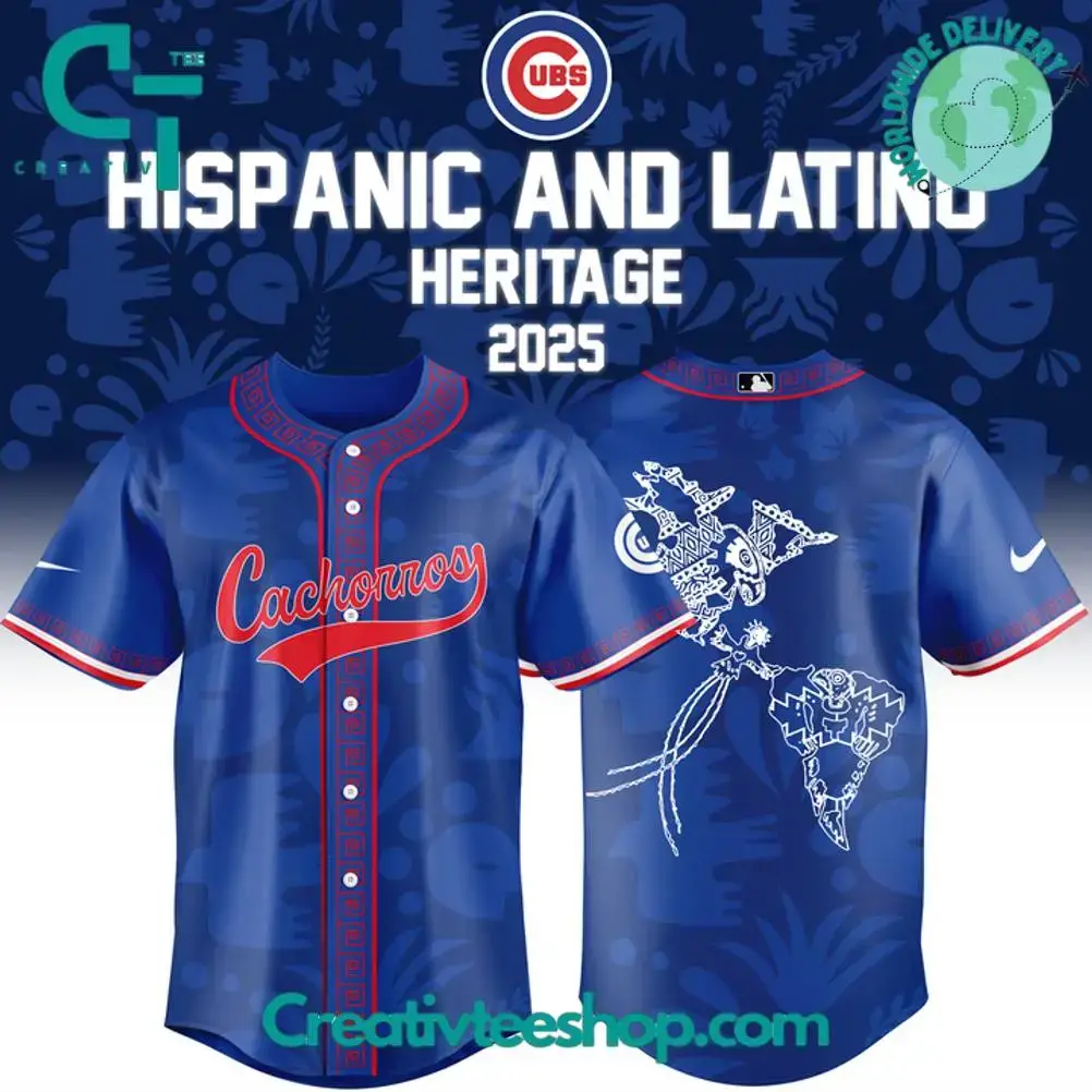 Chicago Cubs X Hispanic And Latino Heritage 2025 Special Baseball Jersey Image