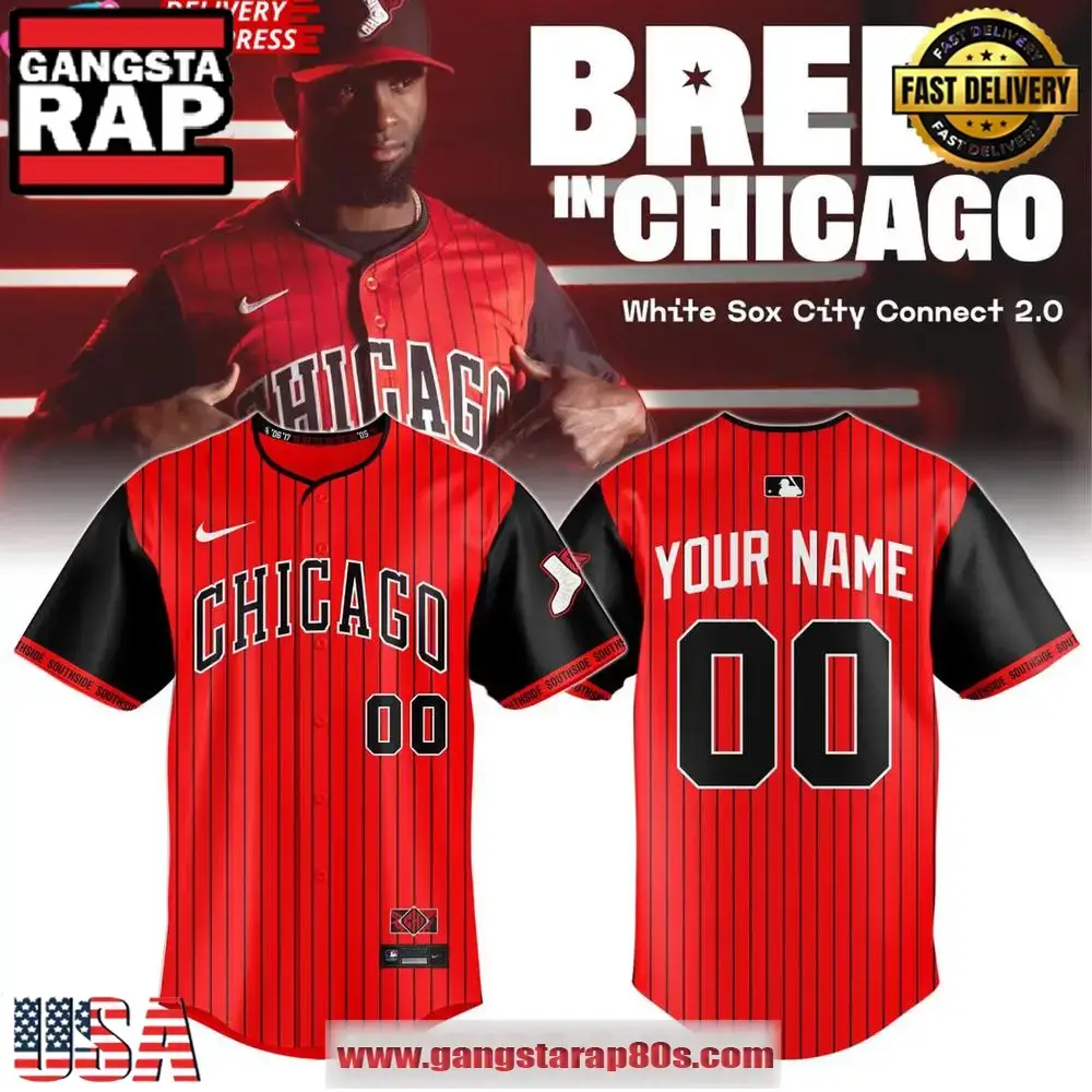 Chicago White Sox 2025 City Connect Custom Baseball Jersey Shirt Image