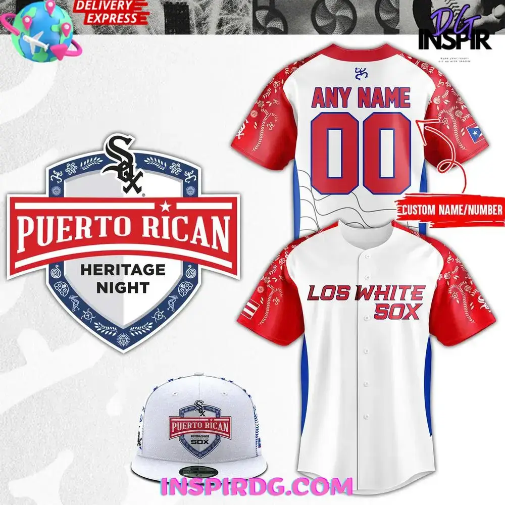Chicago White Sox 2025 Puerto Rican Heritage Night Special Baseball Jersey Image