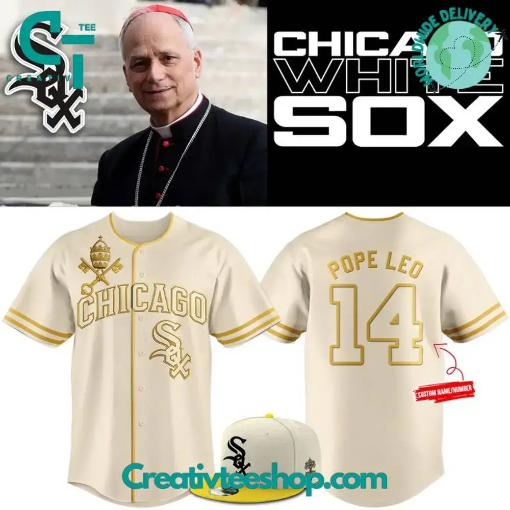 Chicago White Sox 2025 Vatican City Connect Personalized Baseball Jersey Image