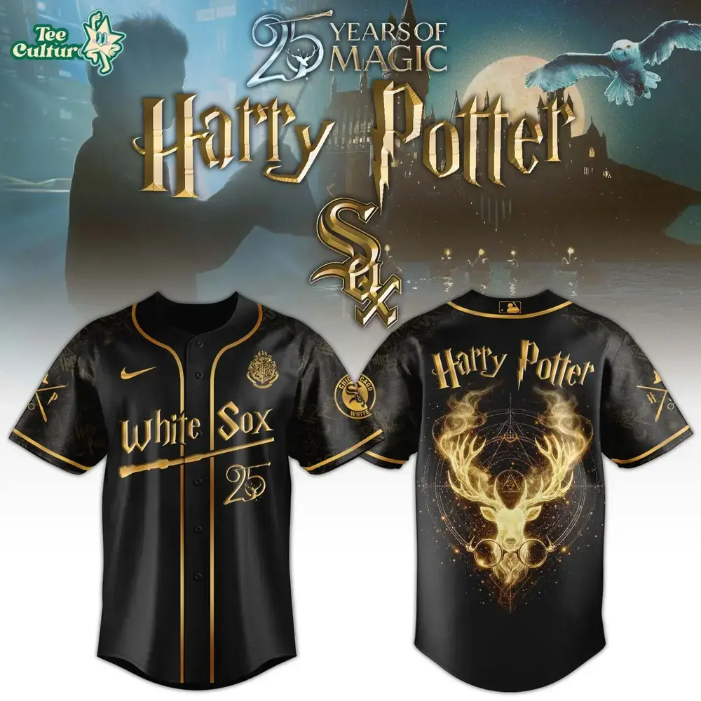 Chicago White Sox Harry Potter 25 Years Of Magic Game Night 2026 Limited Edition Jersey Image