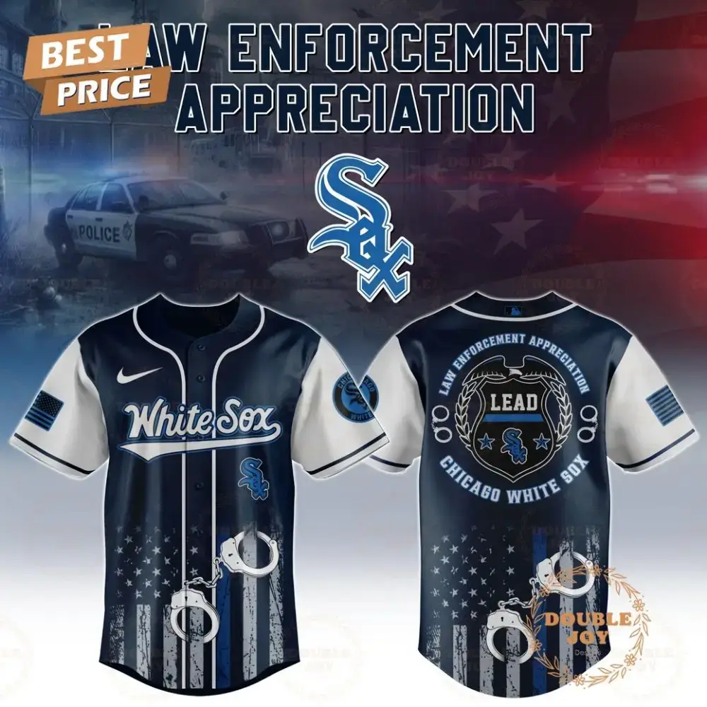 Chicago White Sox Law Enforcement Appreciation Day 2025 Special Edition Baseball Jersey Image