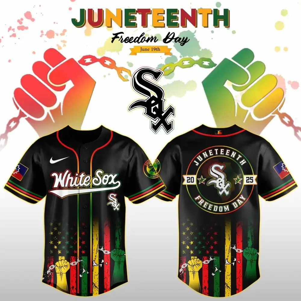 Chicago White Sox Mlb X Juneteenth Day Jersey Edition Jersey Image