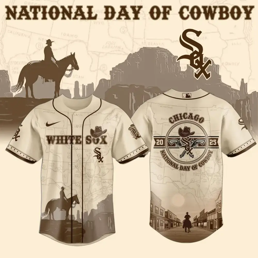 Chicago White Sox Mlb X National Day Of Cowboy Baseball Jersey Image