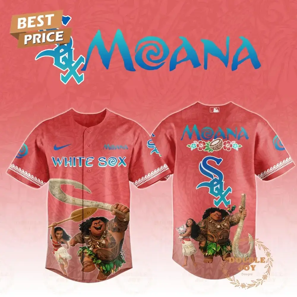 Chicago White Sox Moana 2025 Limited Edition Baseball Jersey Image