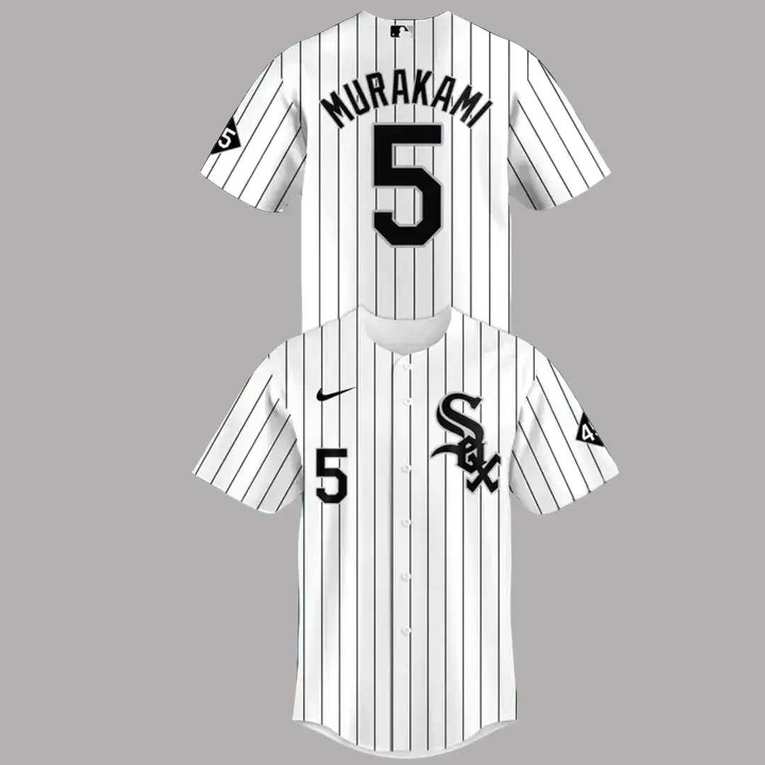 Chicago White Sox Munetaka Murakami Baseball Jersey Image