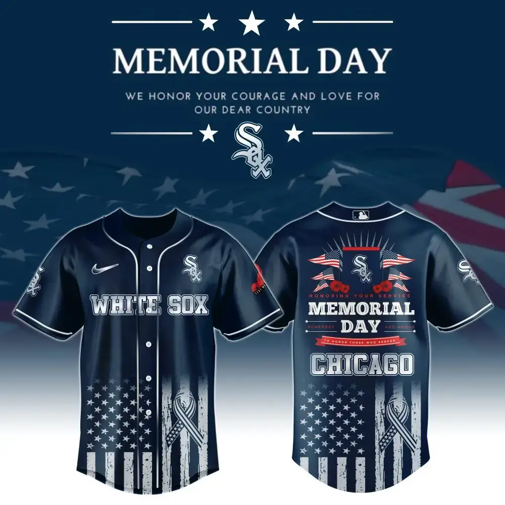 Chicago White Sox Special Memorial Day Limited Edition Jersey Image