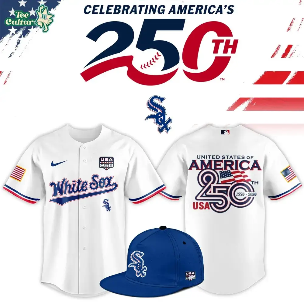 Chicago White Sox USA 250th Anniversary Independence Baseball Jersey Image