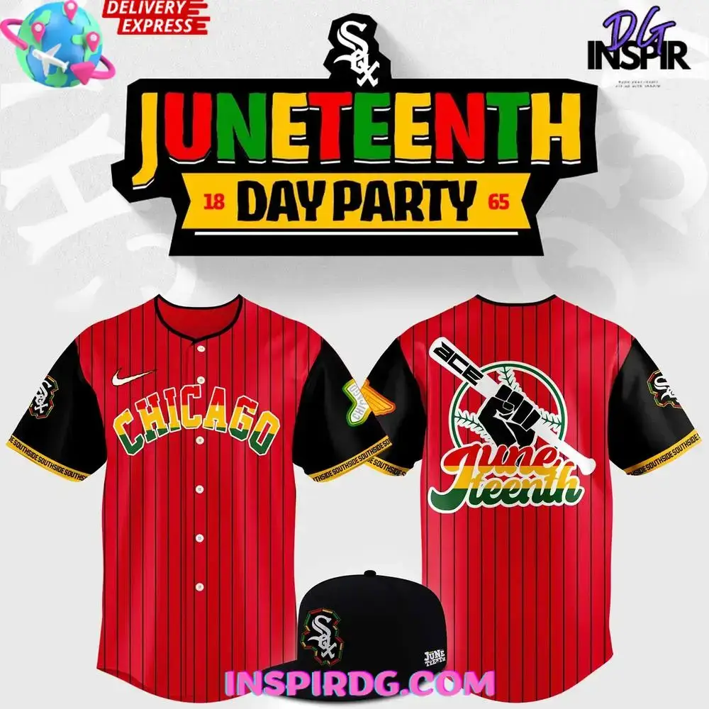Chicago White Sox X Juneteenth Heritage 2025 Baseball Jersey Image