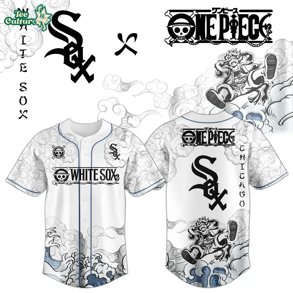 Chicago White Sox x One Piece Jersey 2026 Luffy Gear 5 Image